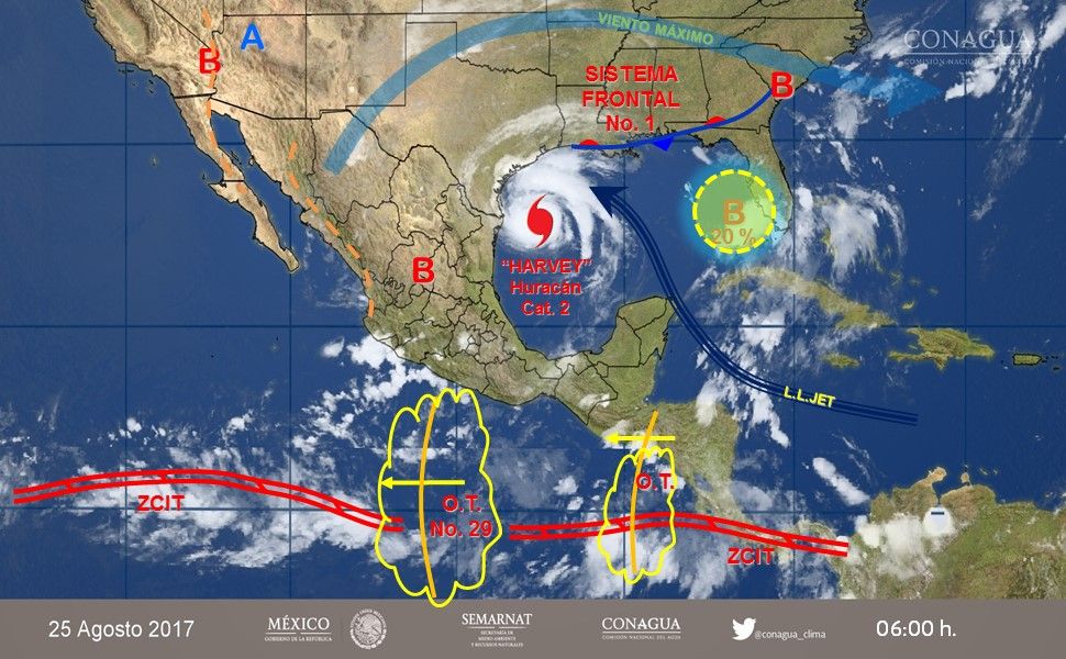 Continuará el ambiente cálido en el norte, noroeste y occidente del país - 2508-3