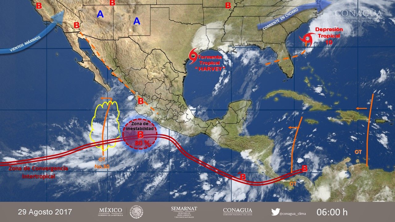 Lluvias continuarán afectando varios estados del país - 29083