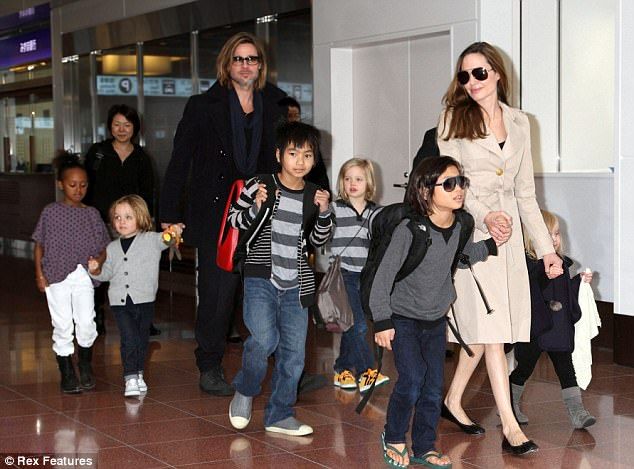 Angelina Jolie y Brad Pitt suspenden su divorcio - BRAD-ANGELINA