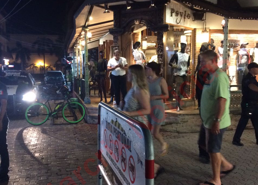 Disparan a hombre frente a turistas en Playa del Carmen