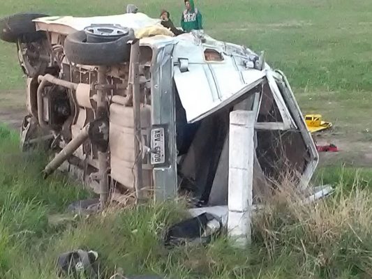 Volcadura deja cinco muertos en Aguascalientes