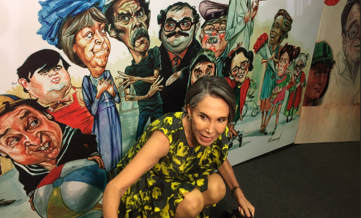 Realizan exposición dedicada a Chespirito en el Metro Zapata