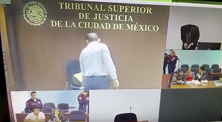 Suspenden a juez que rompió silla en el Tribunal Superior de Justicia