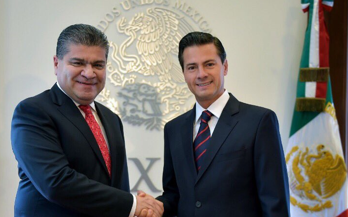EPN se reúne con gobernador electo de Coahuila