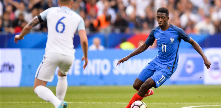 Dembélé llega al Barcelona