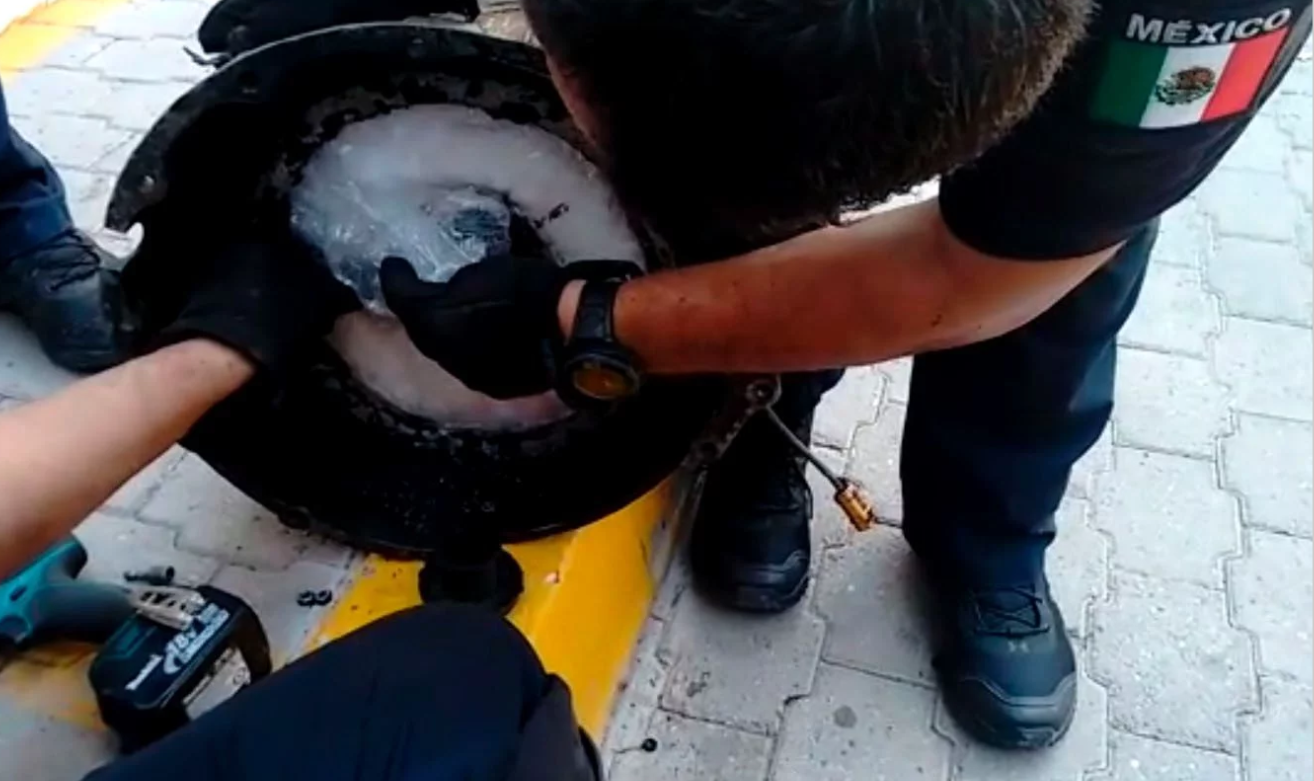 Detienen a conductor que transportaba droga en Sinaloa