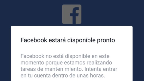 Se cae Facebook