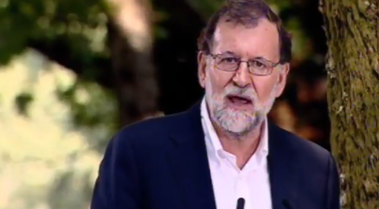 Rajoy pide terminar con rupturas y divisiones en España