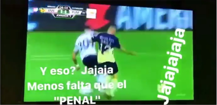 Sancionan a Nicolás Castillo por burlas en redes sociales - Castillo-Pumas-Sanción-ScreenShot-2