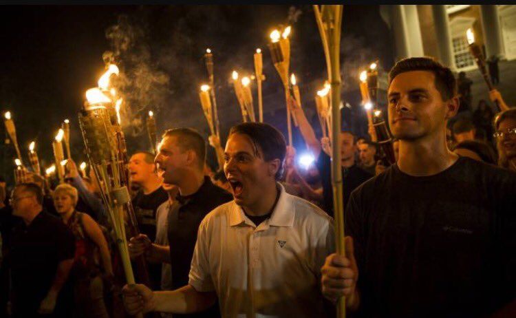 No hay cabida para el racismo en EE.UU.: Trump - DHJSE8CV0AARzPG