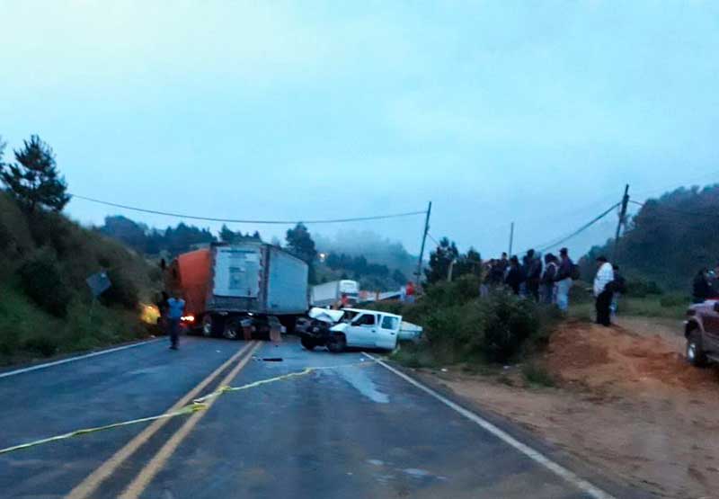 Choque en la Toluca-Naucalpan deja un muerto Choque en la Toluca-Naucalpan deja un muerto