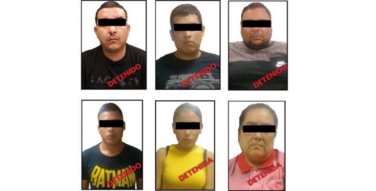 Detienen a seis personas por distribuir drogas en Tamaulipas - Delincuentes-tamaulipas-Policía-Federal-770x392