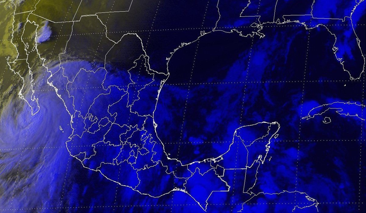 Lidia impactará la Península de Baja California en las próximas horas