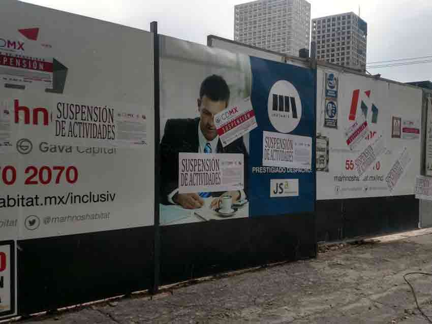 Suspenden obra tras colapso de barda en Azcapotzalco - Foto-de-Excélsior