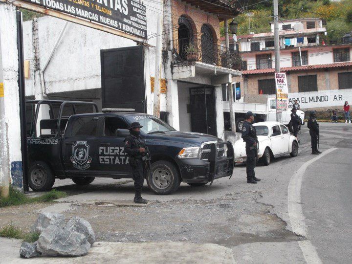 Matan a cinco en taller mecánico de Taxco