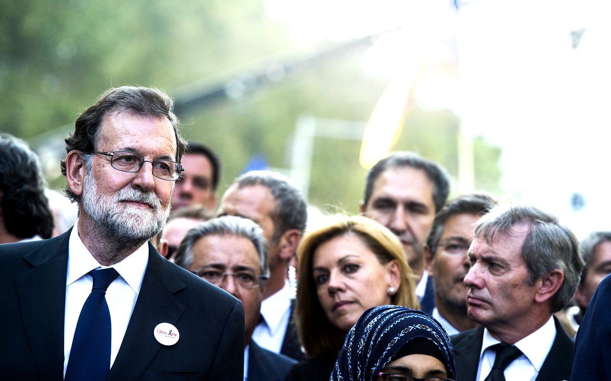 Barcelona realiza marcha masiva contra la violencia - Foto-de-PPopular-Marchas-en-Barcelona