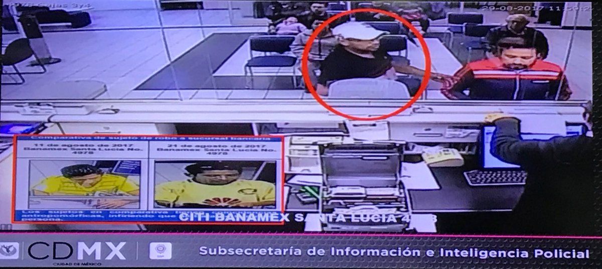 #Video Detienen a hombre por robo de banco en Álvaro Obregón