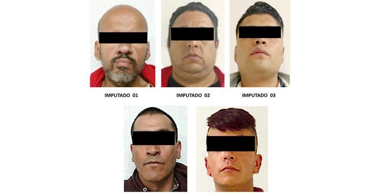 Detienen a cinco por delinquir en el Metro - IMPUTADOS-1-770x392