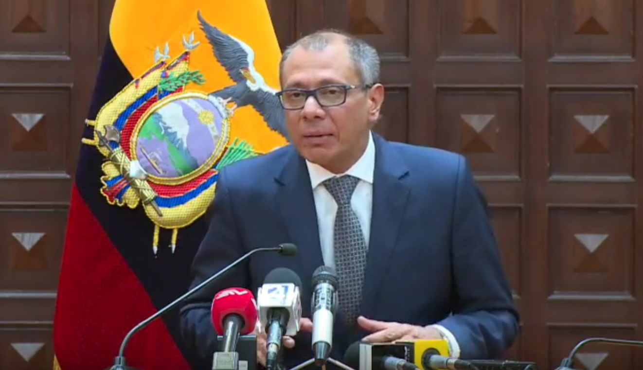 Vicepresidente de Ecuador podría ser procesado por corrupción
