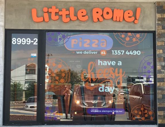 Asaltan pizzería en menos de un minuto en Monterrey - Little-Rome-Pizza
