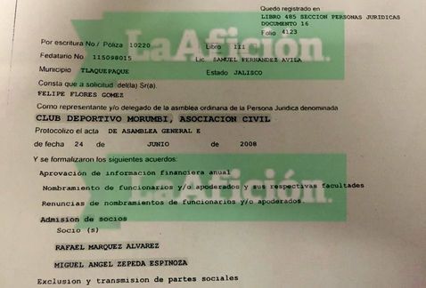 Rafael Márquez y Zepeda, socios en equipo de futbol con Raúl Flores - Milenio-04