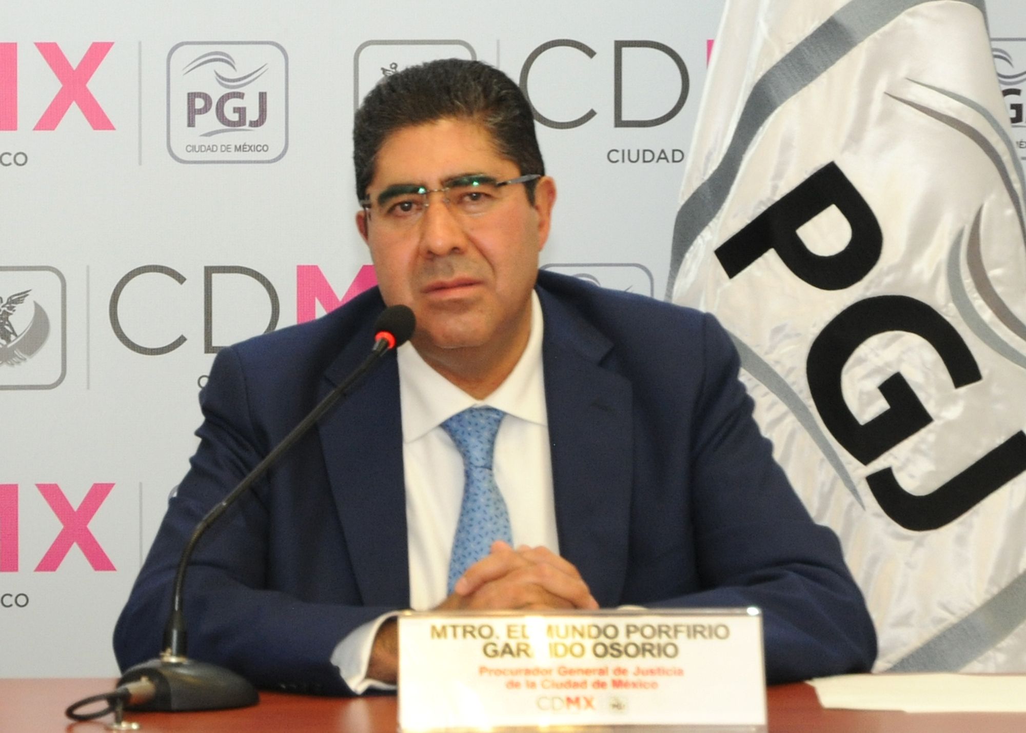 Detienen a presunto violador serial de Iztapalapa - Procurador-Edmundo-Garrido-Osorio