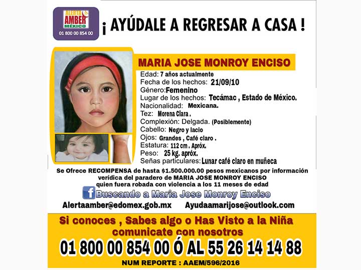 Detienen a pareja por violencia contra menor en Sonora - Sonora-Menor-torturada-Foto-de-Alerta-Amber-Facebook