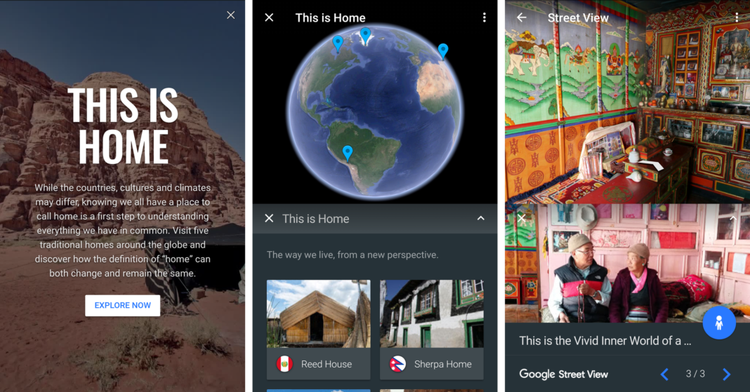 Google Earth lanza tour interactivo para recorrer hogares tradicionales - This-is-Home