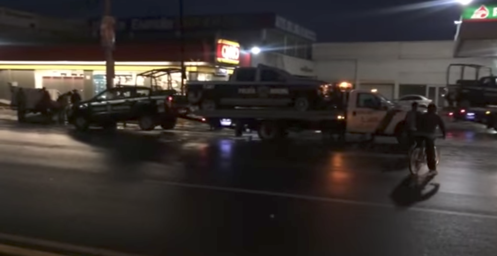 #Video Balean a tres policías de Celaya tras emboscada