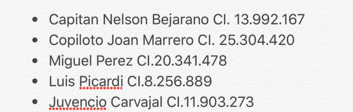 Cae aeronave en Venezuela con cinco a bordo - avionven2
