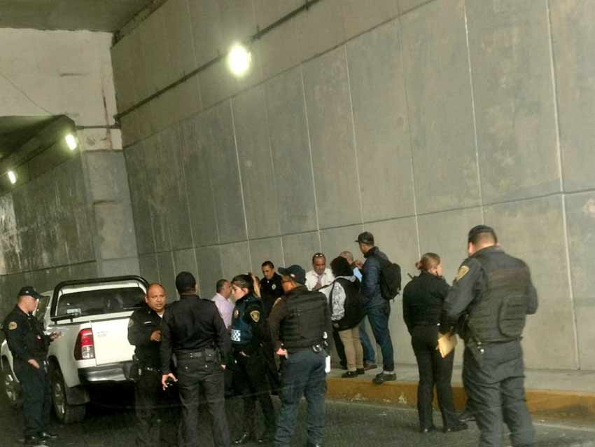 Conductor balea a otro por no cederle el paso en Churubusco - baleado-tlalpan