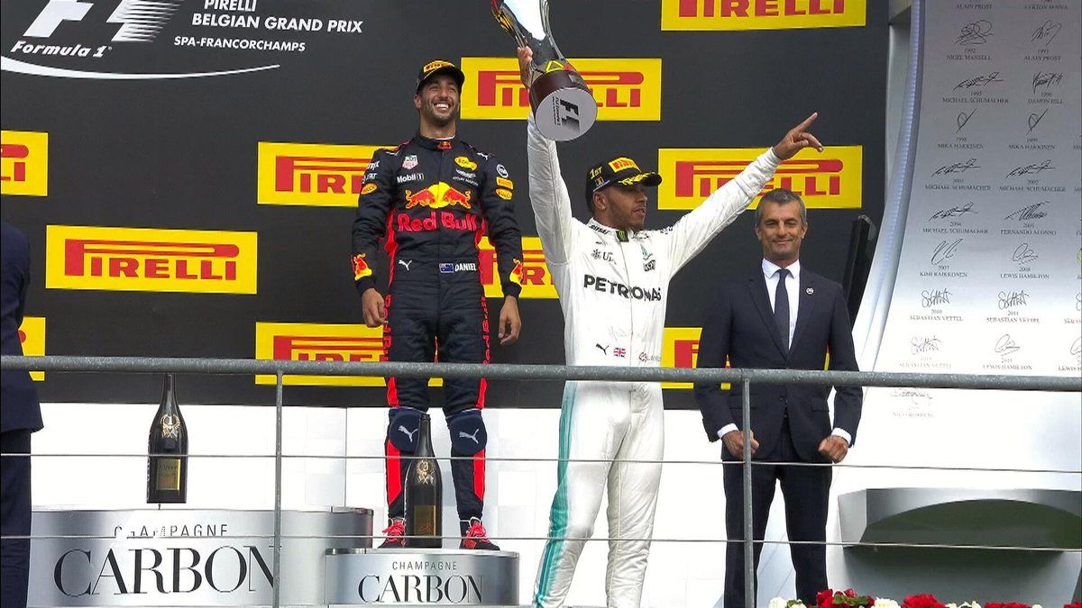 Lewis Hamilton gana el Gran Premio de Bélgica