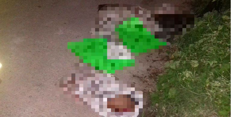 Abandonan bolsas con restos humanos cerca de primaria en Acapulco