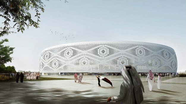 #Video Presentan proyecto de estadio mundialista de Catar