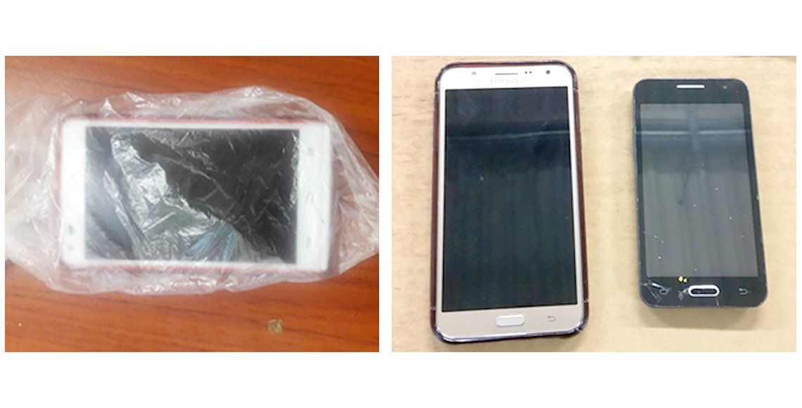 Detienen a cinco por delinquir en el Metro - celulares