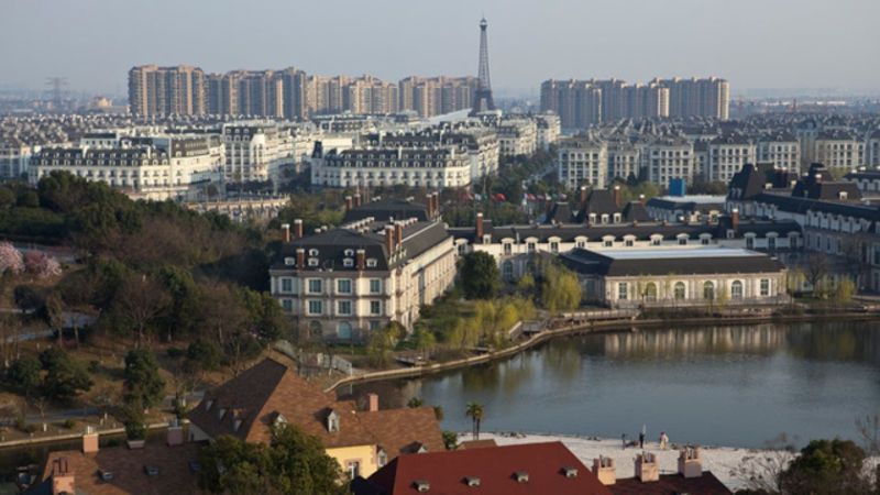 Así son las ciudades fantasma en China - china-paris