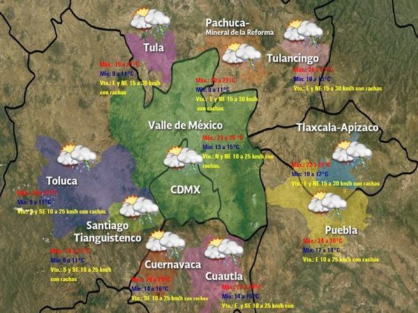 Continuarán las lluvias en el Valle de México - clima-cdmx-11-ago-e1502453629326