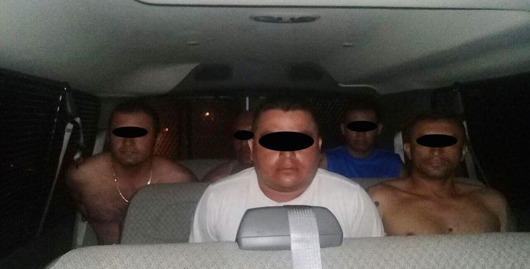 Detienen a presuntos delincuentes colombianos en Oaxaca