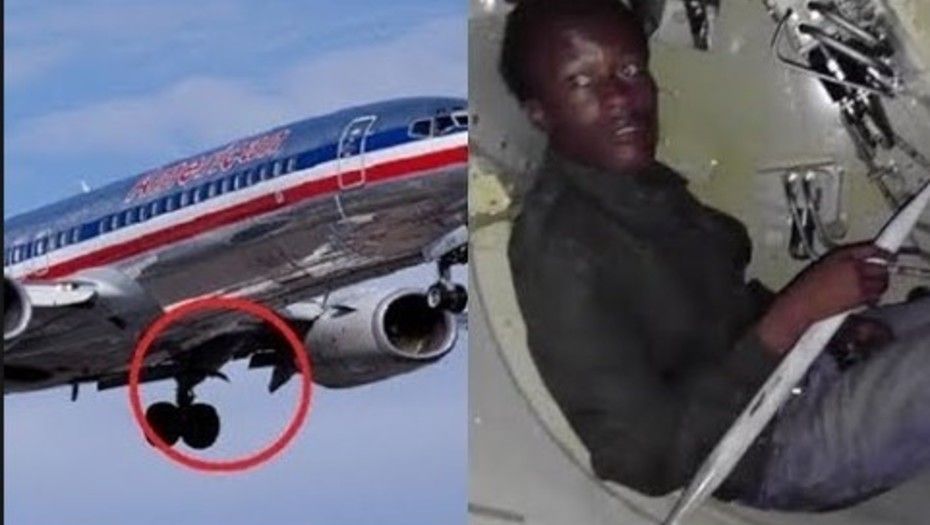 #Video Dominicano viaja en tren de aterrizaje hasta Miami