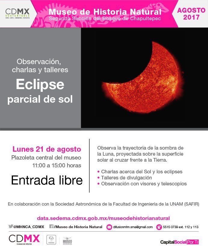 Eclipse solar podrá verse en el Museo de Historia Natural - eclipse-4