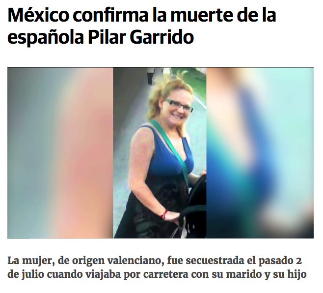 Reacciones de la prensa española a la muerte de Pilar Garrido - el-diario-vasco