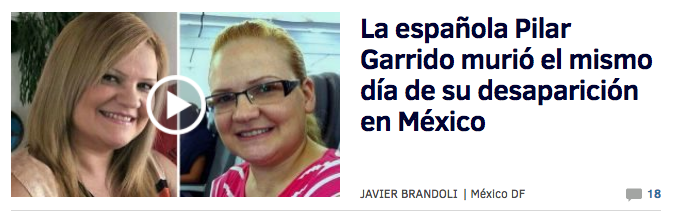 Reacciones de la prensa española a la muerte de Pilar Garrido - el-mundo