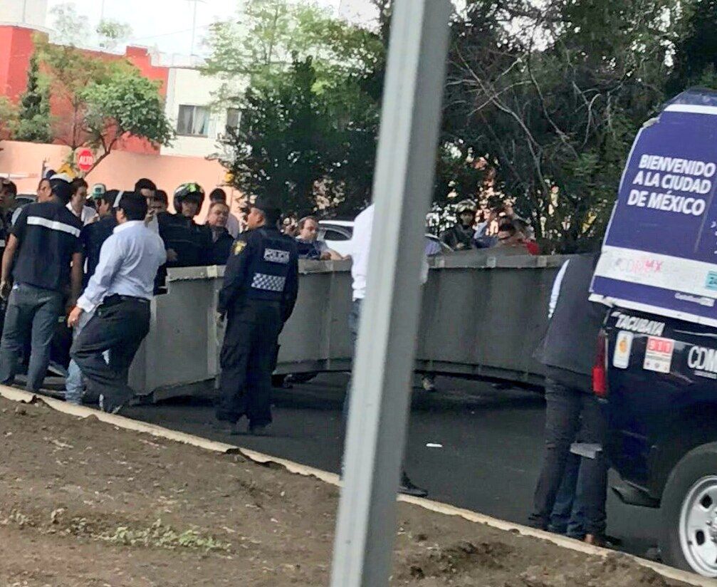 Cae estructura del Segundo Piso del Periférico