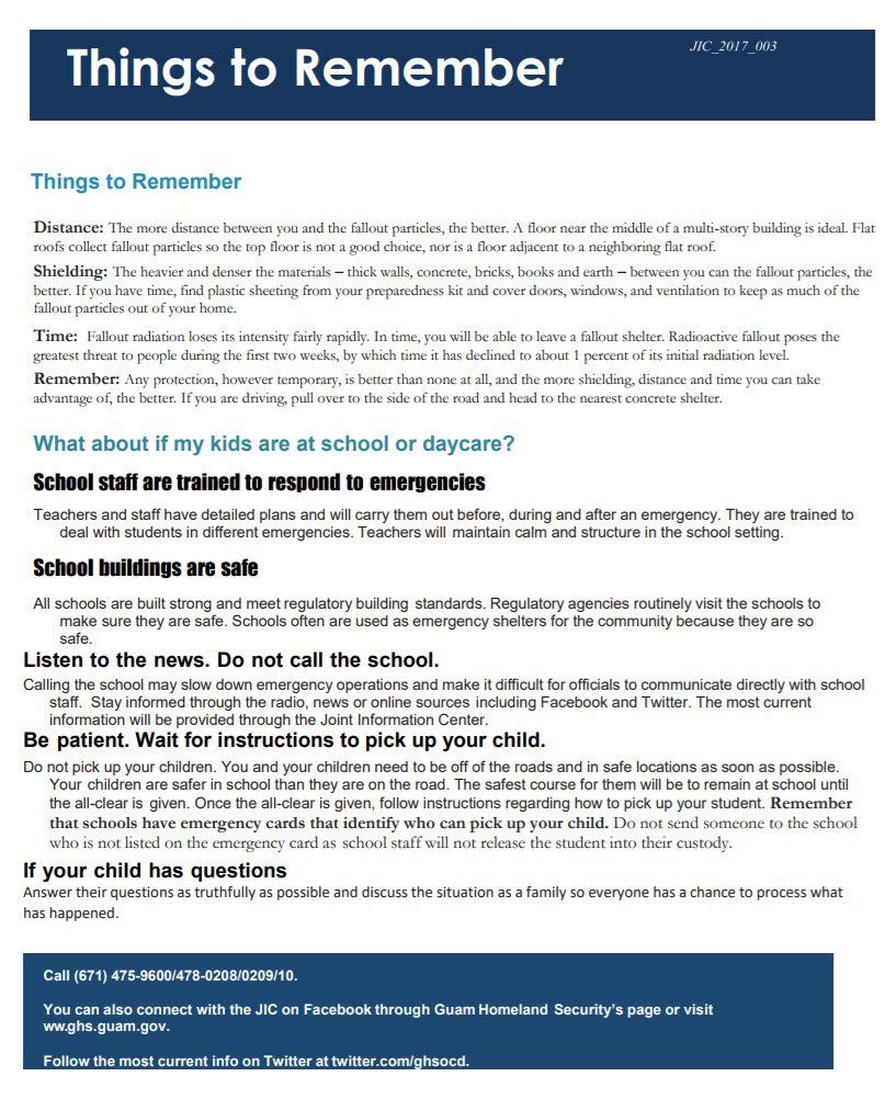 Guam publica guía de emergencia ante amenazas de Corea del Norte - guam-67
