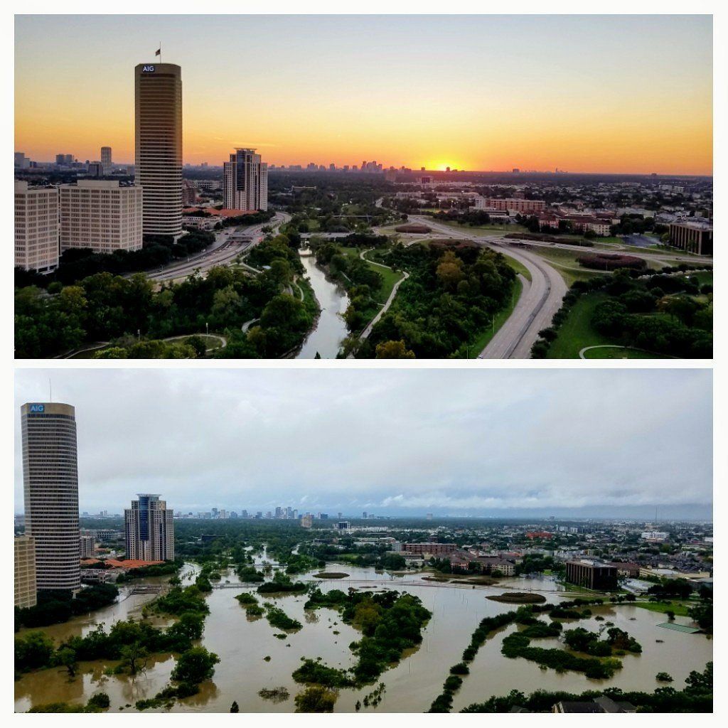 El antes y después del paso de Harvey por Houston - houston-2