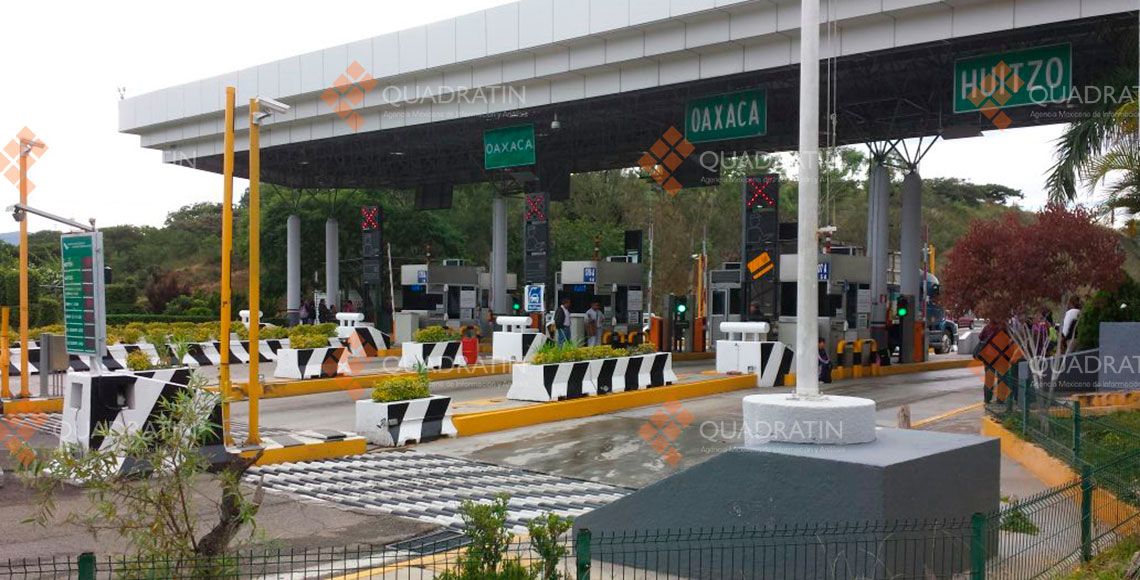 CNTE toma caseta de peaje en Oaxaca - huitzo_oax_1