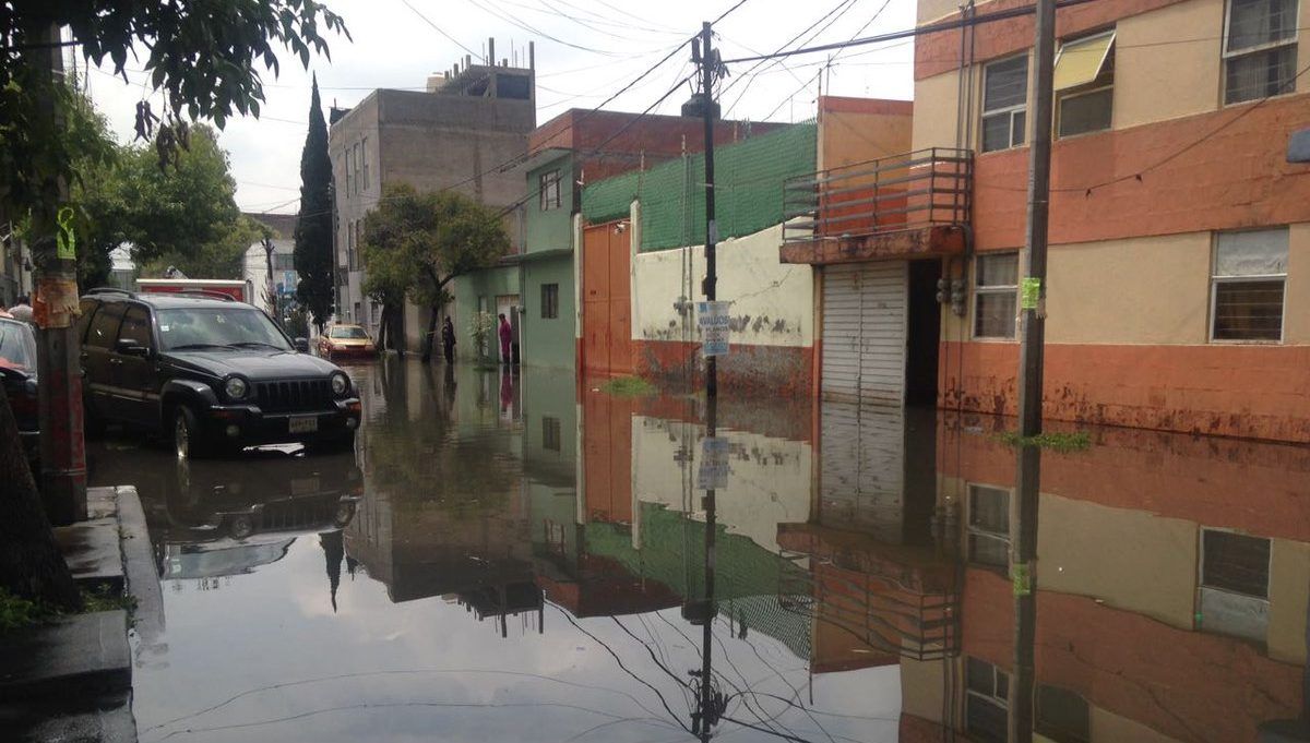 Lluvias dejan 300 casas afectadas en la Ciudad de México