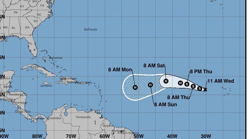 Se forma tormenta Irma en el Atlántico - irma--e1504108240247