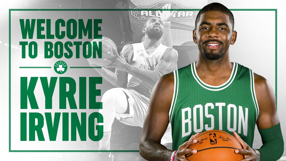 Kyrie Irving llega a los Celtics