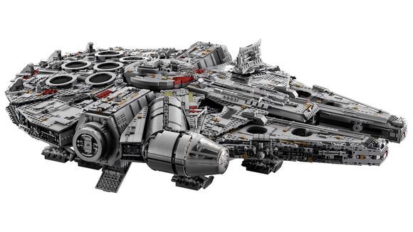 Lego lanza Halcón Milenario de 7 mil 541 piezas - lego-star-wars
